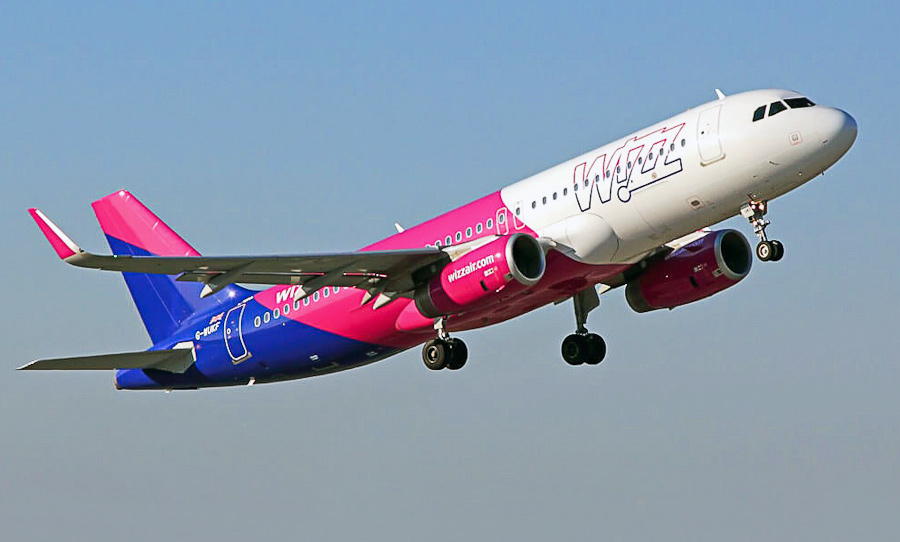 Новые маршруты лоукостера Wizz Air из Санкт-Петербурга в 2020 году